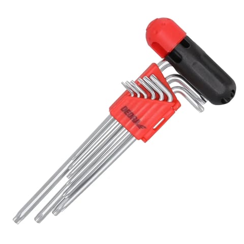 ⁨Klucze Torx 9szt Dedra⁩ w sklepie Wasserman.eu
