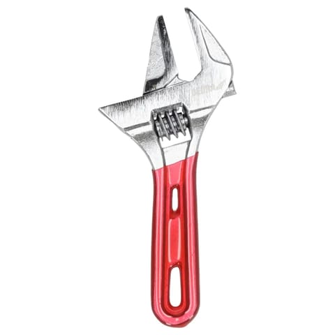 ⁨Klucz nastawny krótki 140mm, zakres szczęk 0-34mm, crv⁩ w sklepie Wasserman.eu