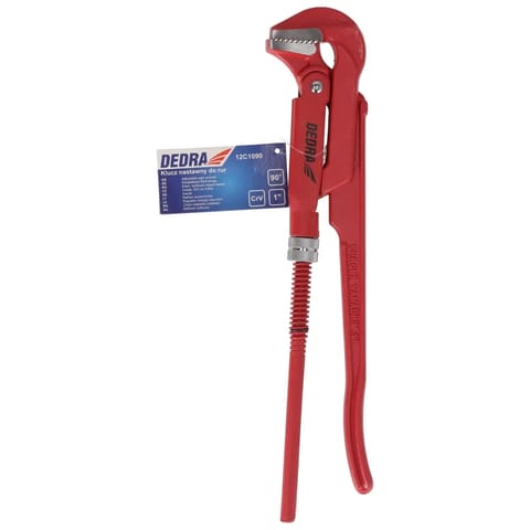 ⁨Adjustable pipe wrench, frog, Swedish (25.4 mm)⁩ at Wasserman.eu