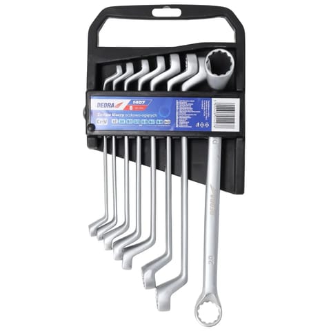 ⁨8szt.crv 6-22 klucze oczkowe odgięte⁩ w sklepie Wasserman.eu