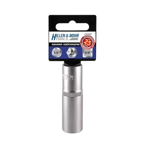 ⁨Nasadka długa 6kąt 1/2" 9 mm z przywieszką⁩ w sklepie Wasserman.eu