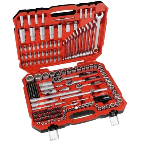 ⁨Klucze nasad.crv 216szt 17x1/2", 13x1/4". 8x3/8"⁩ w sklepie Wasserman.eu