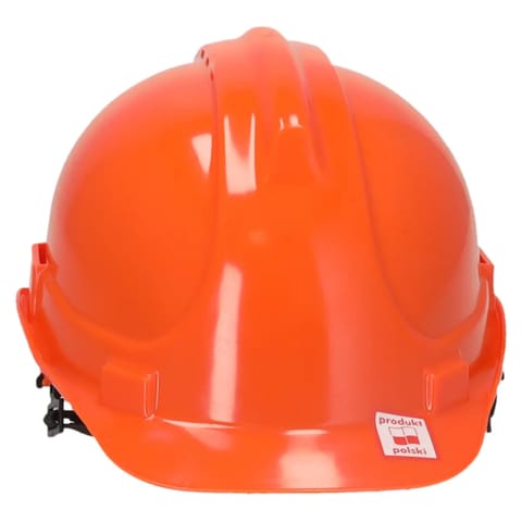 ⁨Kask ochronny, pomarańczowy⁩ w sklepie Wasserman.eu