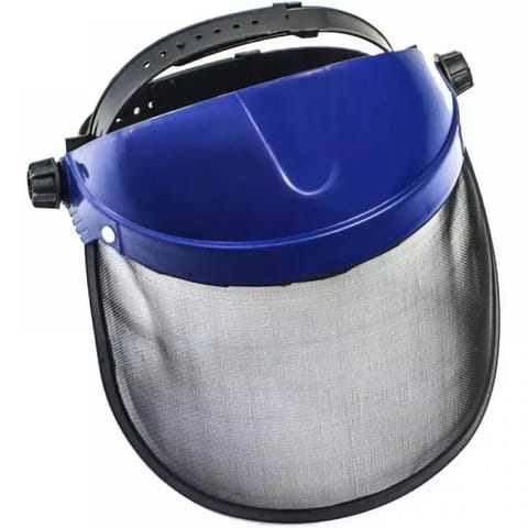 ⁨Osłona twarzy z poliwęglanu z daszkiem,dł.24cm⁩ w sklepie Wasserman.eu
