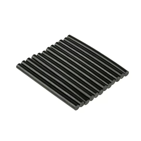 ⁨Hot glue 12 pcs 8mm Dedra DED7572 black⁩ at Wasserman.eu