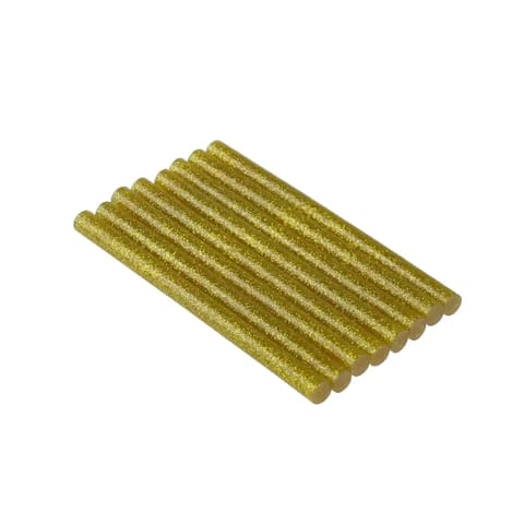 ⁨Hot glue Glitter 8 pieces Dedra (golden)⁩ at Wasserman.eu