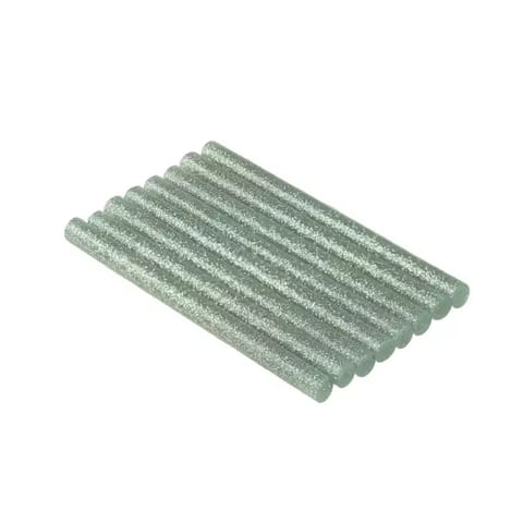 ⁨Hot glue Glitter 8 pieces Dedra (silver)⁩ at Wasserman.eu