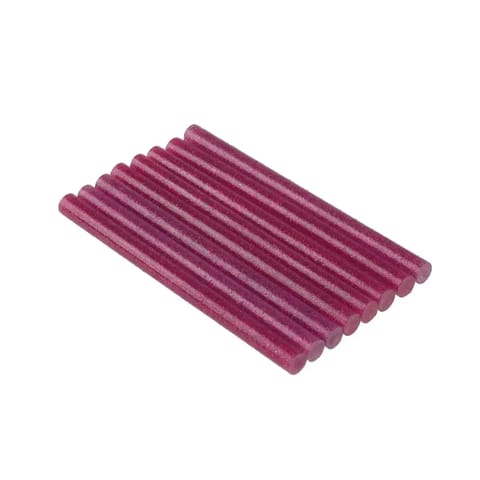 ⁨Hot glue Glitter 8 pieces Dedra (pink)⁩ at Wasserman.eu