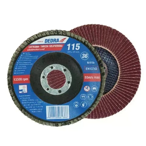 ⁨Listkowa tarcza szlifierska gr.36, 76x10mm⁩ w sklepie Wasserman.eu