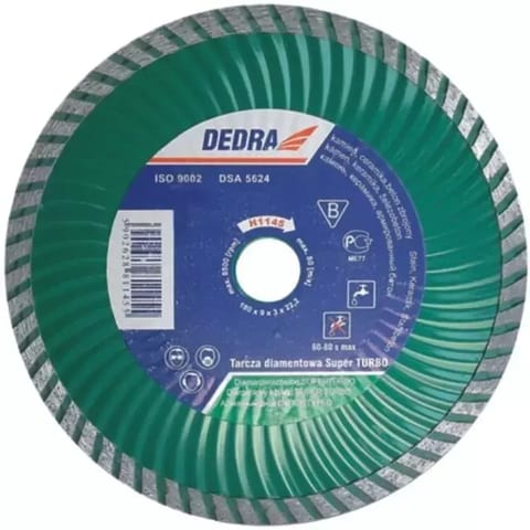 ⁨Tarcza super turbo 180 mm/ 22,2⁩ w sklepie Wasserman.eu