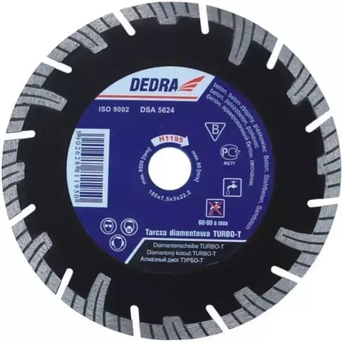 ⁨Tarcza Turbo-T H1192 115x22,2⁩ w sklepie Wasserman.eu