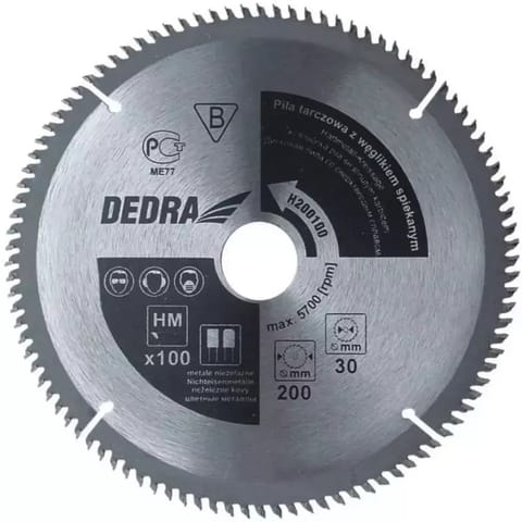 ⁨Circular saw for aluminum 210mm carbide H210100⁩ at Wasserman.eu
