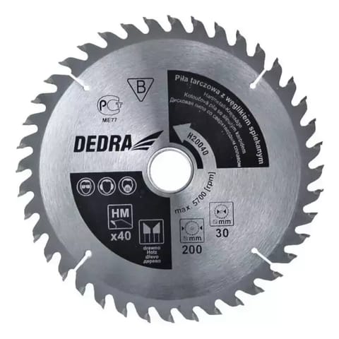 ⁨Wood circular saw Dedra carbide (210 mm)⁩ at Wasserman.eu