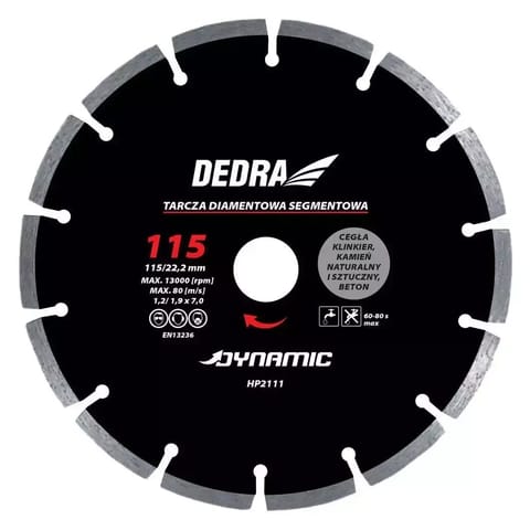 ⁨Tarcza segmentowa 110mm/ 22.2mm dynamic⁩ w sklepie Wasserman.eu