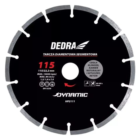 ⁨Tarcza segmentowa 250mm/25.4mm dynamic⁩ w sklepie Wasserman.eu