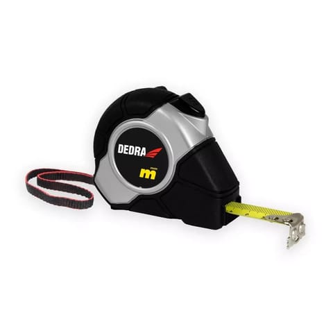 ⁨Miara 3m/16mm, auto - blokada, magnes, gumowana obudowa, nylon, blister⁩ w sklepie Wasserman.eu