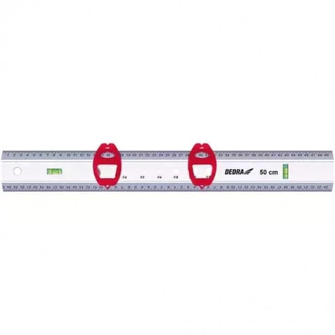 ⁨Przymiar alu.50 cm, 2 libelki⁩ w sklepie Wasserman.eu