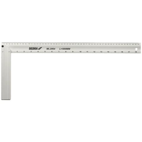 ⁨Kątownik budowlany 500x200mm, aluminiowy⁩ w sklepie Wasserman.eu