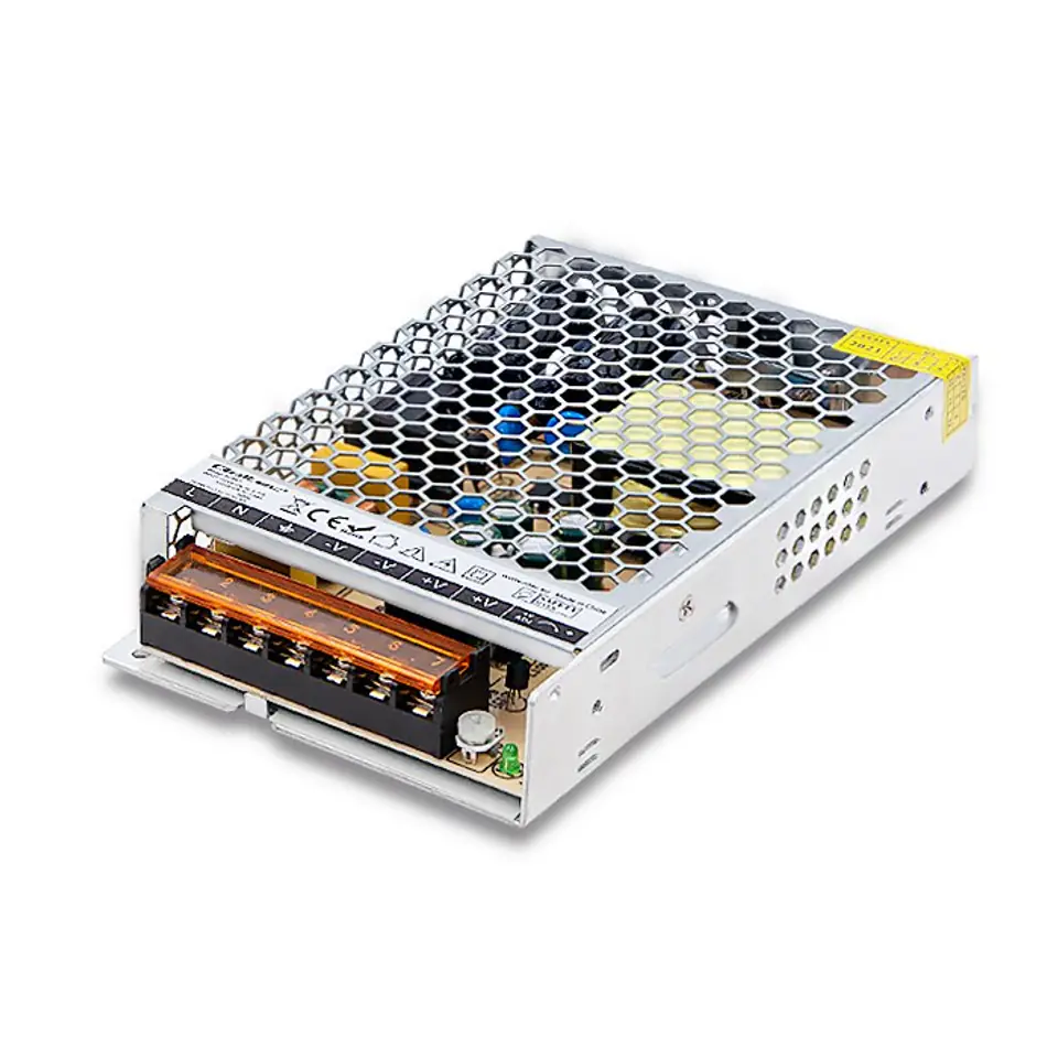 ⁨Qoltec 50967 LED Driver IP20 | 150W | 12V | 12.5A | Slim⁩ at Wasserman.eu