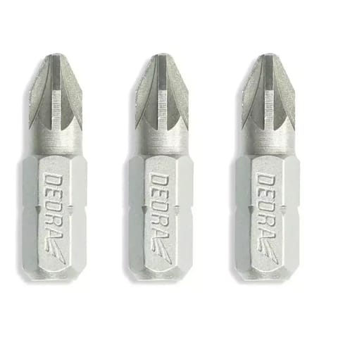 ⁨Zestaw końcówek wkrętakowych pozidriv pz1/2/3 x 25mm, blist⁩ w sklepie Wasserman.eu