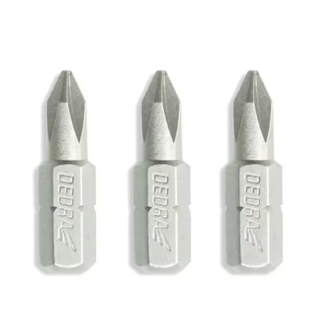 ⁨Zestaw końcówek wkrętakowych phillips ph1/2/3x25mm, blister⁩ w sklepie Wasserman.eu