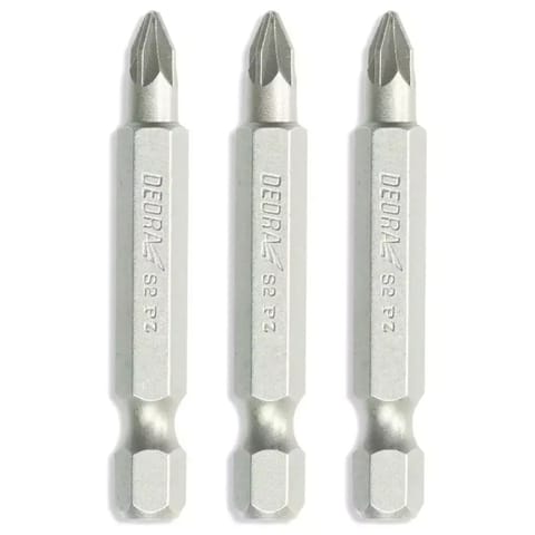 ⁨Zestaw końcówek wkrętakowych pozidriv pz1/2/3x50mm, blister⁩ w sklepie Wasserman.eu