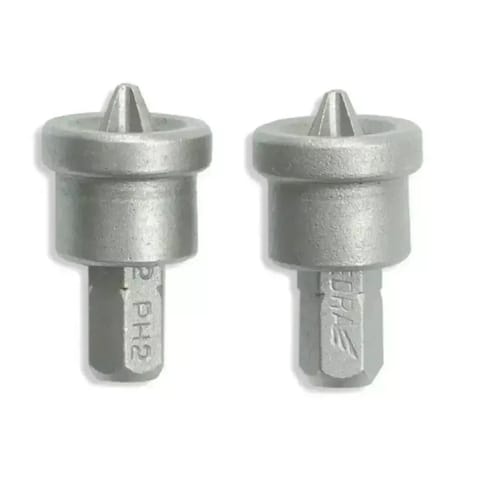 ⁨Koncówki krzyżowe z ogranicznikiem ph2x25mm, 2szt blister⁩ w sklepie Wasserman.eu