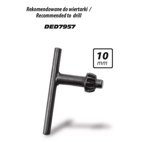 ⁨Klucz do uchwytu wiertarskiego 10mm⁩ w sklepie Wasserman.eu