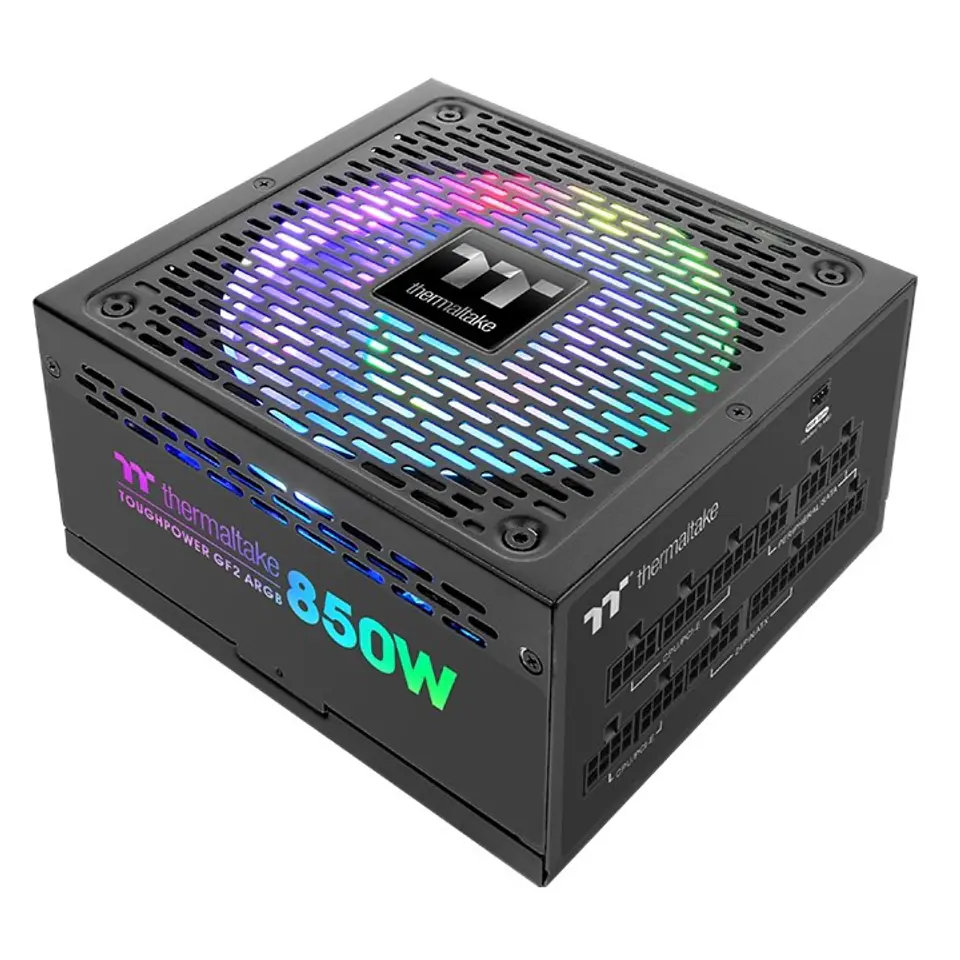 Thermaltake Toughpower GF2 ARGB 850W - TT Premium Edition power supply unit 24-pin ATX Black at Wasserman.eu