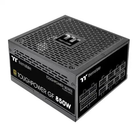 ⁨Thermaltake Toughpower GF 850W power supply unit 20+4 pin ATX Black⁩ at Wasserman.eu