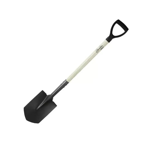 ⁨Szpadel ostry trzonek drewniany, uchwyt d tworzywo 120cm⁩ w sklepie Wasserman.eu