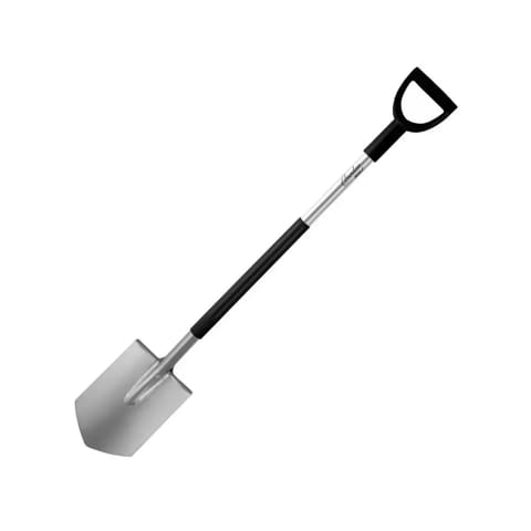 ⁨Szpadel ostry trzonek metalowy uchwyt d tworzywo 122cm⁩ w sklepie Wasserman.eu