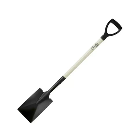 ⁨Szpadel prosty trzonek drewniany, uchwyt d tworzywo 120cm⁩ w sklepie Wasserman.eu
