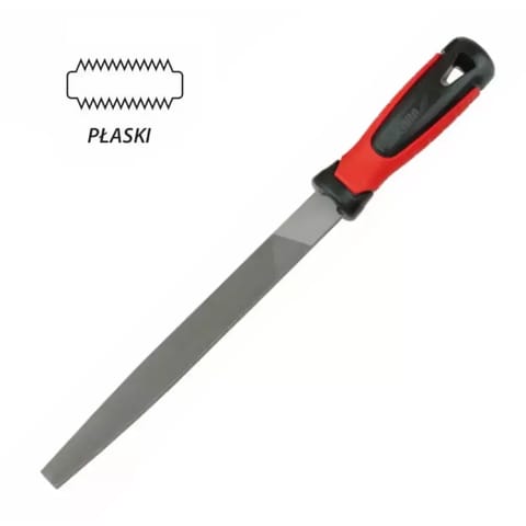 ⁨Pilnik do metalu płaski 200mm⁩ w sklepie Wasserman.eu
