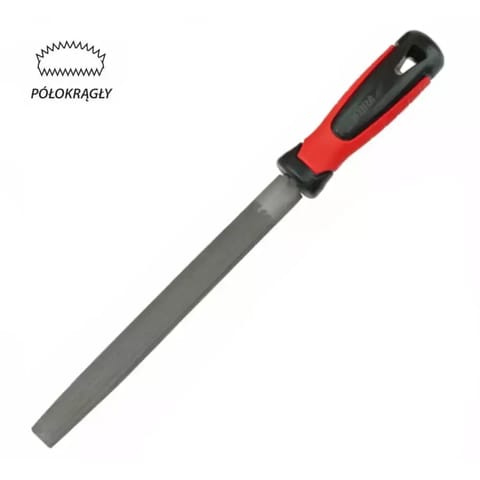 ⁨Pilnik do metalu półokrągły 200mm⁩ w sklepie Wasserman.eu