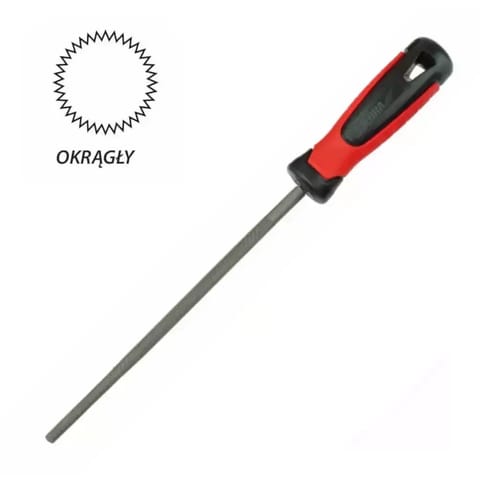 ⁨Pilnik do metalu okrągły 200mm⁩ w sklepie Wasserman.eu