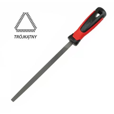 ⁨Pilnik do metalu trójkątny 200mm⁩ w sklepie Wasserman.eu