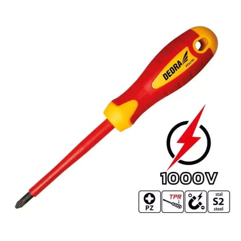 ⁨Wkrętak izolowany pz0x60mm⁩ w sklepie Wasserman.eu