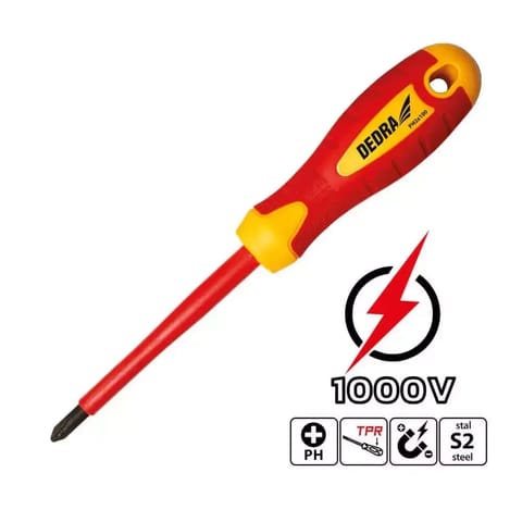 ⁨Wkrętak izolowany ph0x60mm⁩ w sklepie Wasserman.eu