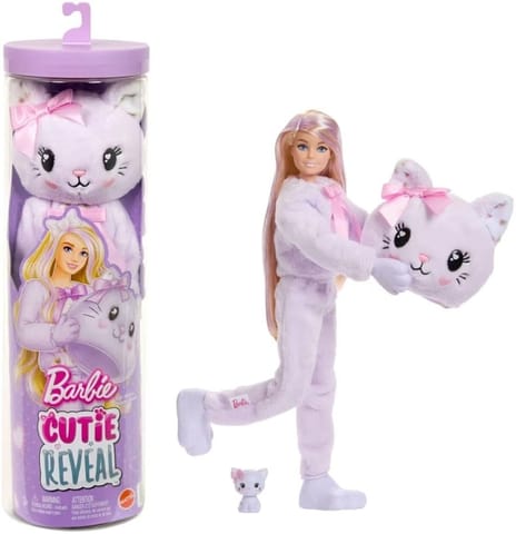 ⁨Barbie Cutie Reveal Fioletowy Kotek⁩ w sklepie Wasserman.eu