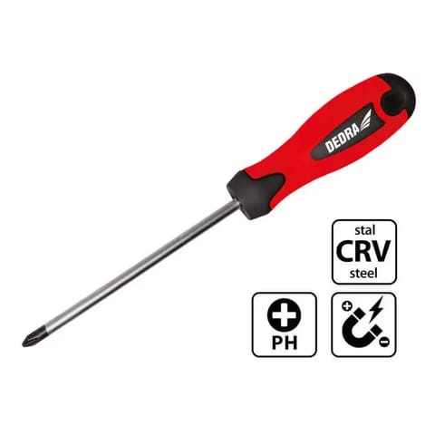 ⁨Wkrętak krzyżowy phillips ph0x75mm, crv⁩ w sklepie Wasserman.eu