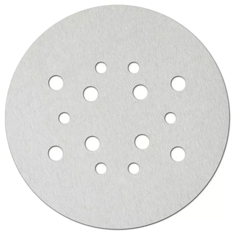 ⁨Tarczki ścierne białe uniwersalne 225mm,grad 60,rzep,kpl5szt⁩ w sklepie Wasserman.eu