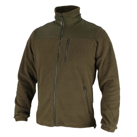⁨Bluza polarowa z wstawkami, 280g/m2, rozm.xxxl,kolor zielony⁩ w sklepie Wasserman.eu