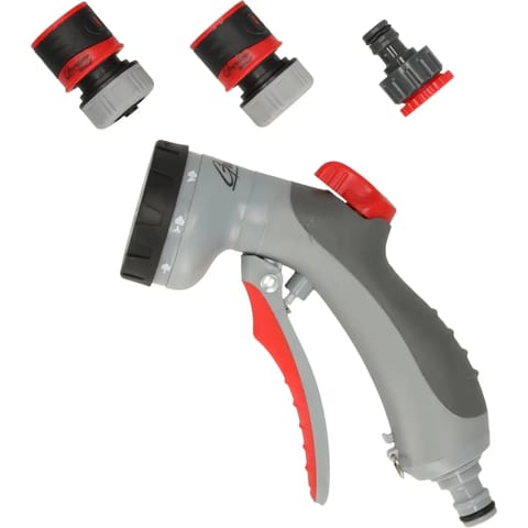 ⁨Pistolet zraszający 8-funkcyjny trigger control-zestaw 4cz.⁩ w sklepie Wasserman.eu