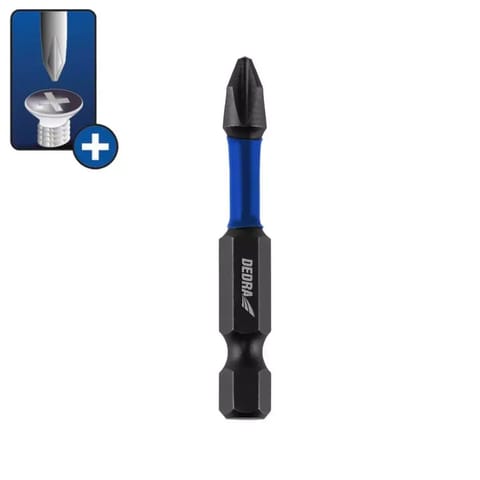 ⁨Końcówki wkrętakowe udarowe phillips ph2x50mm, 2szt blister⁩ w sklepie Wasserman.eu