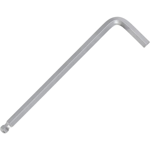 ⁨Klucz sześciokątny z kulką 4.0mm, crv, długi⁩ w sklepie Wasserman.eu