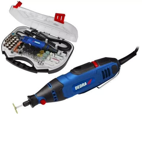⁨Miniszlifierka 135w - zestaw z akcesoriami 215 szt, walizka⁩ w sklepie Wasserman.eu