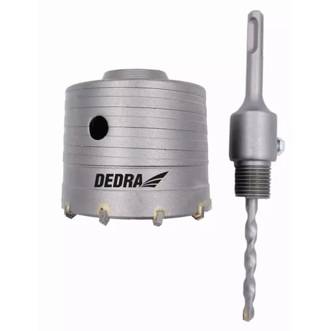 ⁨Wiertło koronkowe 80mm hm z uchwytem sds+⁩ w sklepie Wasserman.eu