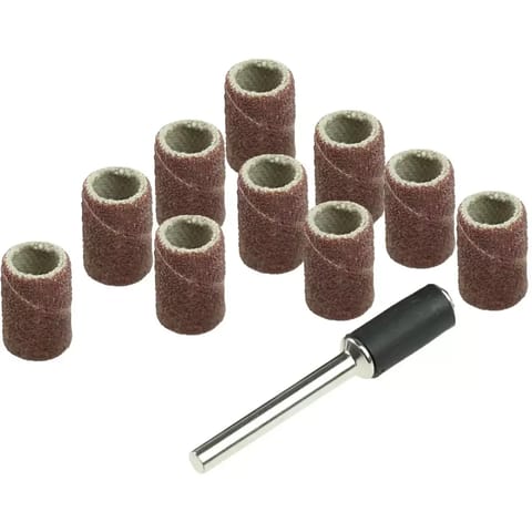 ⁨Taśma szlifierska 6.3mm,k60,k120, zestaw 11szt⁩ w sklepie Wasserman.eu