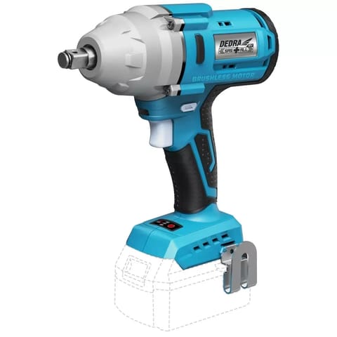 ⁨Klucz udarowy bezszczotkowy 600 nm 1/2", akumulatorowy 18v⁩ w sklepie Wasserman.eu